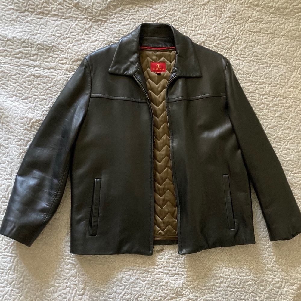 Men's Cole Haan Leather Jacket